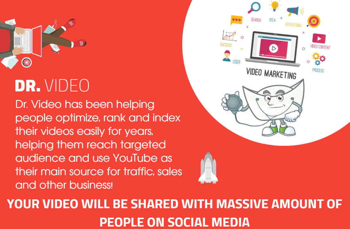 Youtube SEO - Organically Built Links and Promotion - Video Embeds, Social Signals and Backlinks