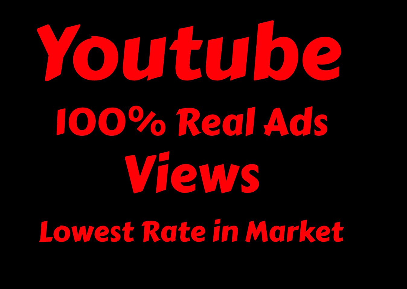 REAL YOUTUBE ADWORDS PROMOTION 500k IMPRESSION