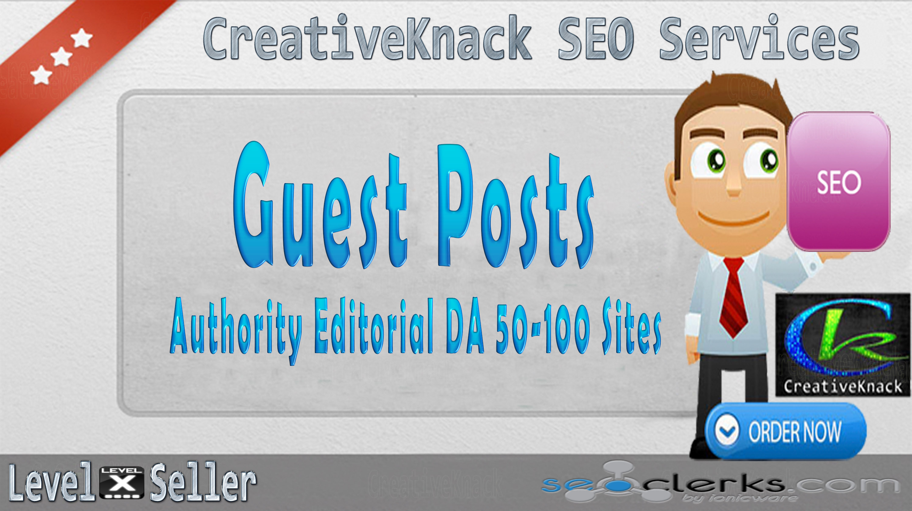 Write And Publish 5X Guest Posts On 5 Top Authority Editorial DA 50-100 Sites only