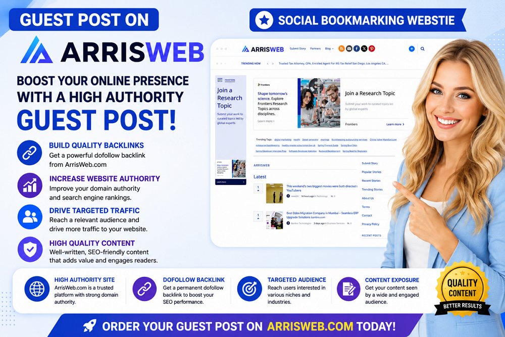 Guest post on ArrisWeb.com website