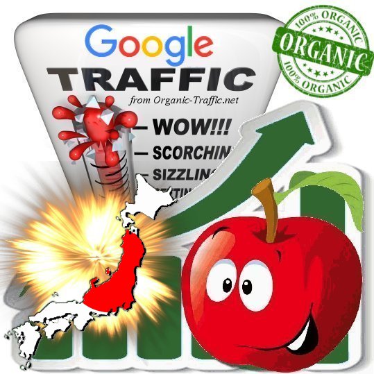 Japanese Search Traffic from Google.co.jp with your Keywords