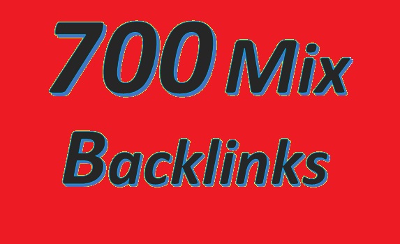Create 700 Mix Backlinks for website ranking