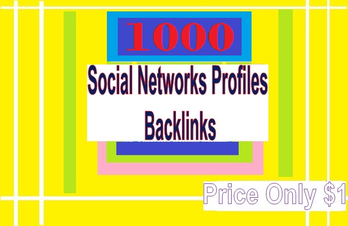 Manage 1000++ Social Networks Profile Backlinks for Your Website