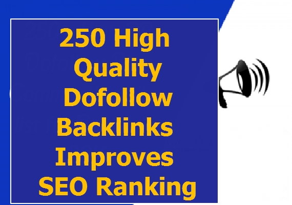 250 high quality Do follow backlinks improves SEO Ranking