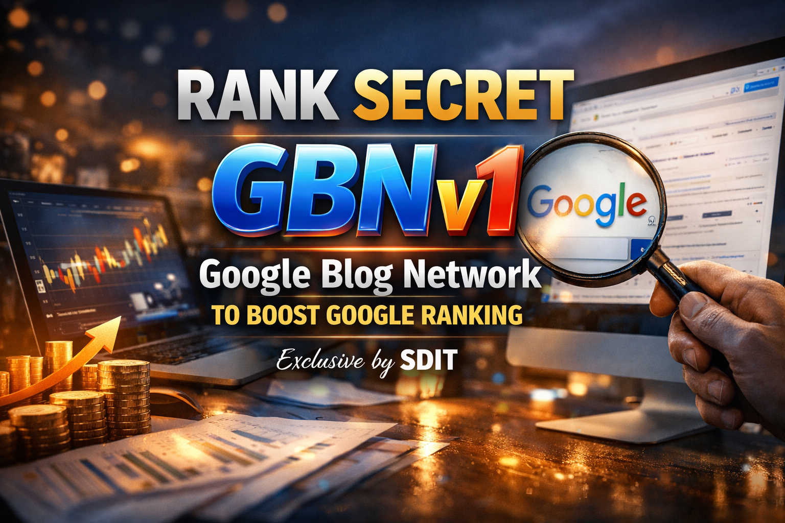 Rank Secret GBN v1 Google Blog Network to Boost Google Ranking
