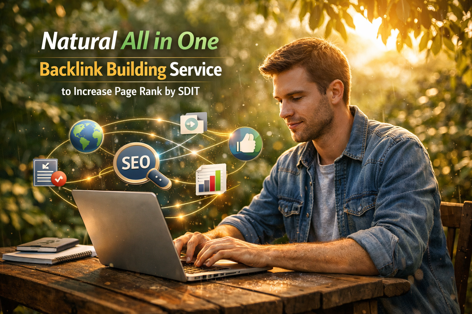 Natural All in One Backlink Building Service v1 to Increase Page Rank
