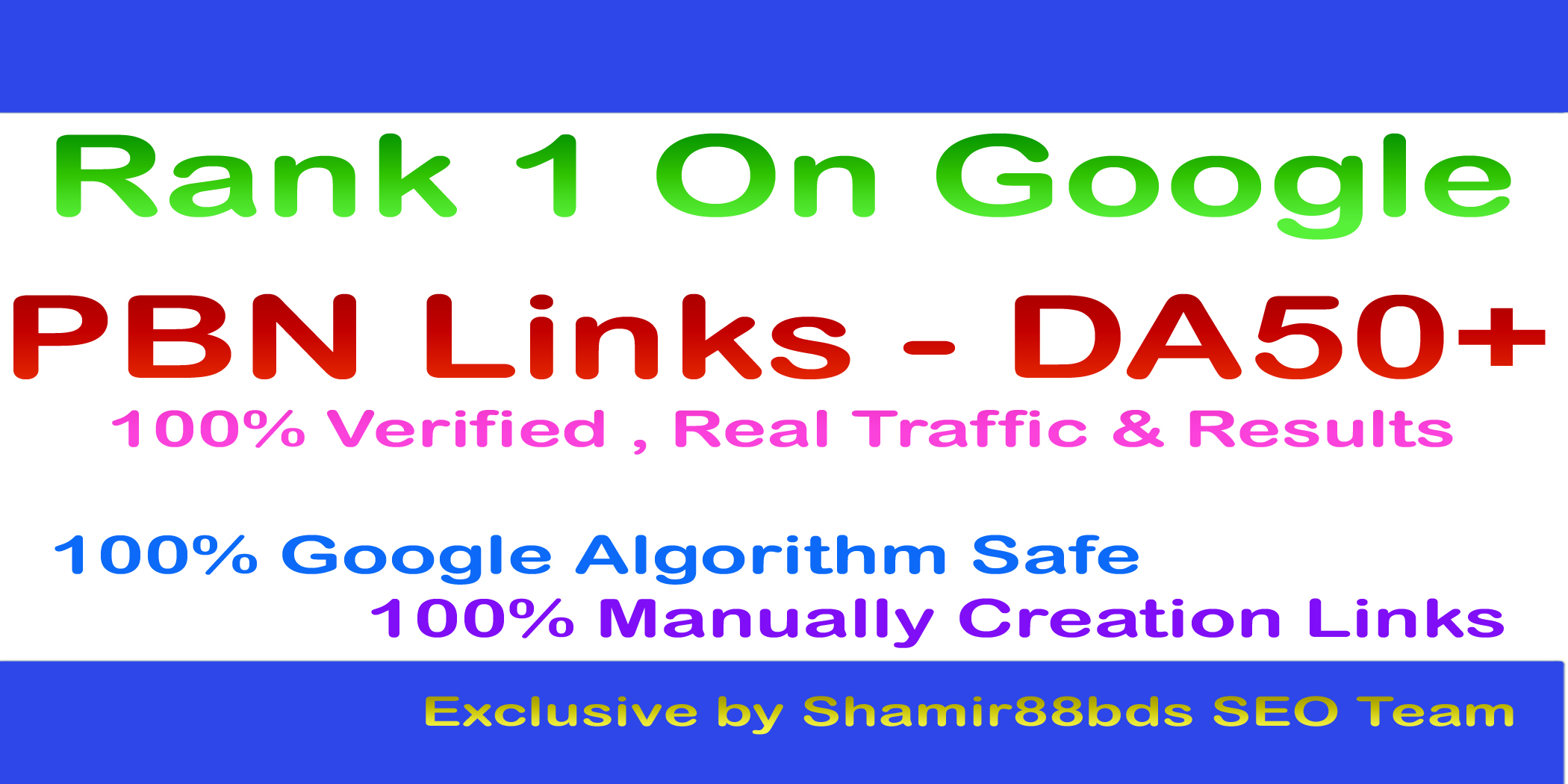 31 Web 2.0 PBN Links - DA50+ with Login Details to Rank 1 On Google