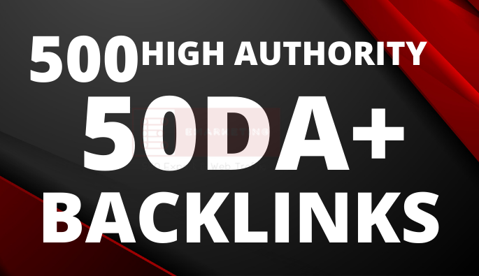 500 SEO backlinks white hat manual link building service for google top ranking