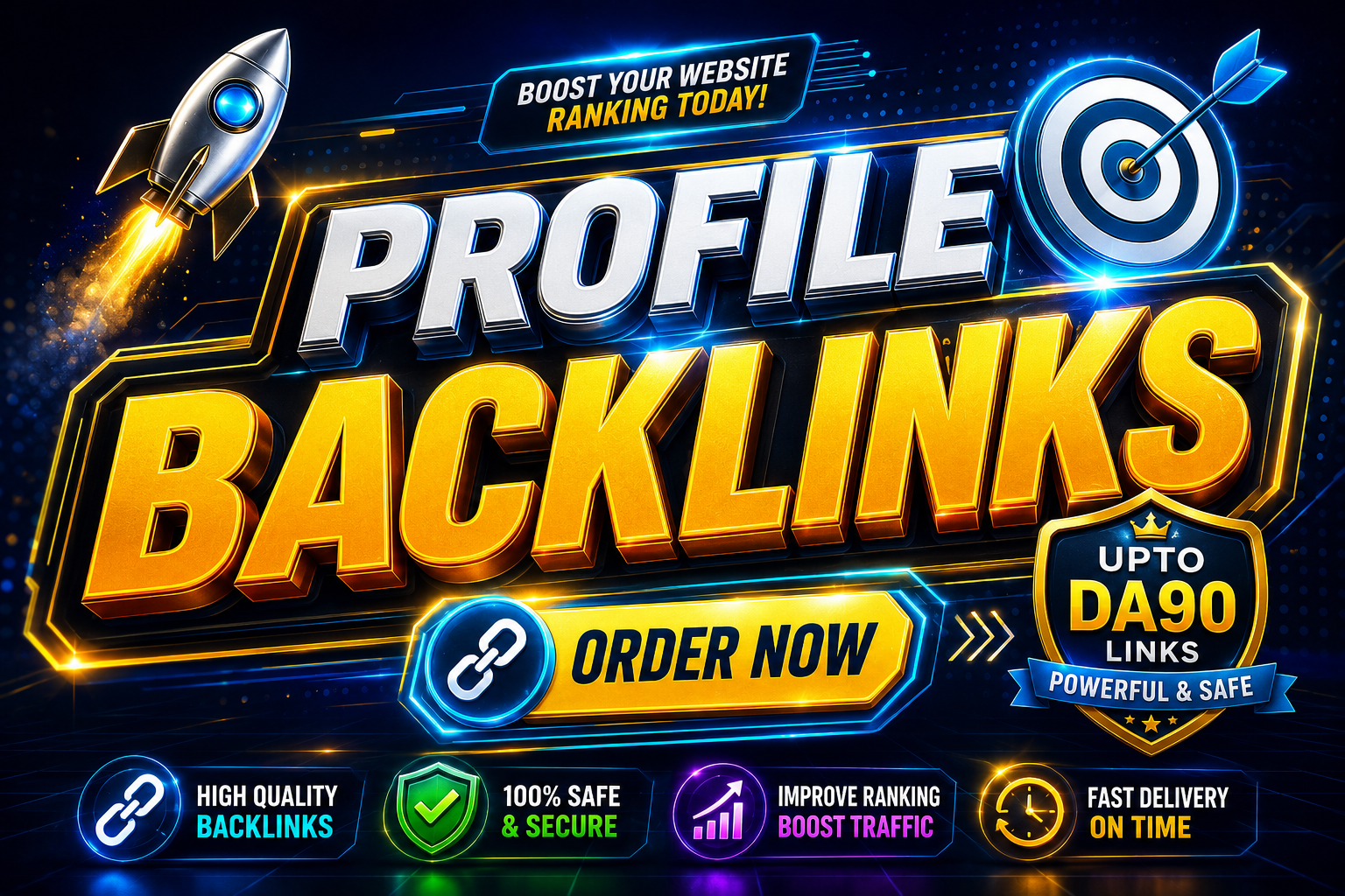 I will do Affordable Profile Backlinks on DA Sites &ndash; Improve Your Ranking