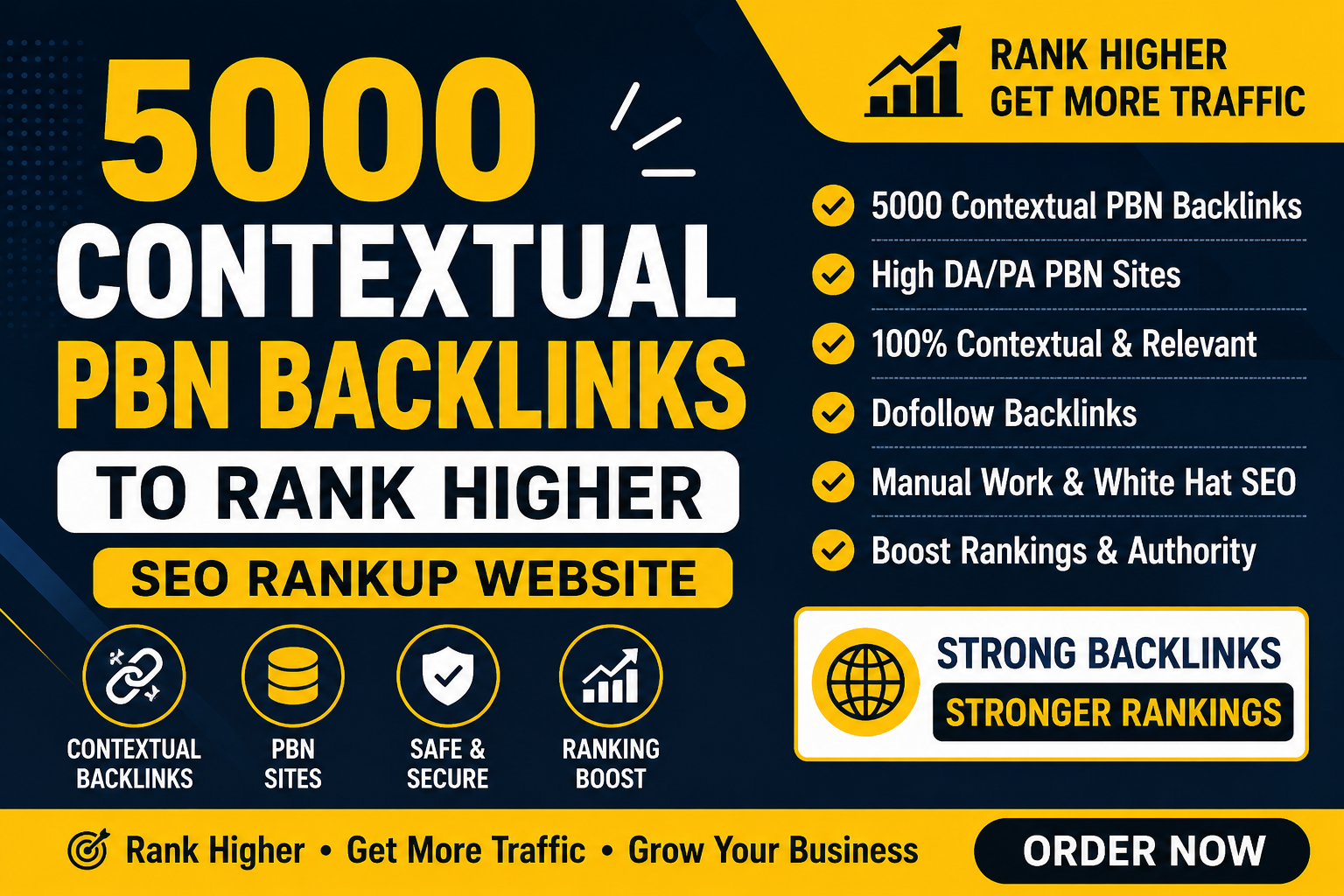 Unique 5000 Contextual PBN Backlinks to Rank Higher - SEO Rankup Website