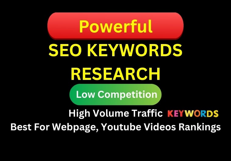 20 Best SEO Keywords Research That Rank Fast with Low Competition
