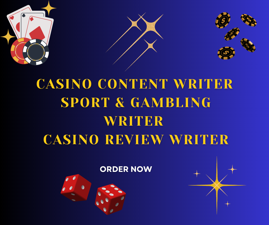 Casino Content Writer | Sport & Gambling Writer | Casino Review Writer