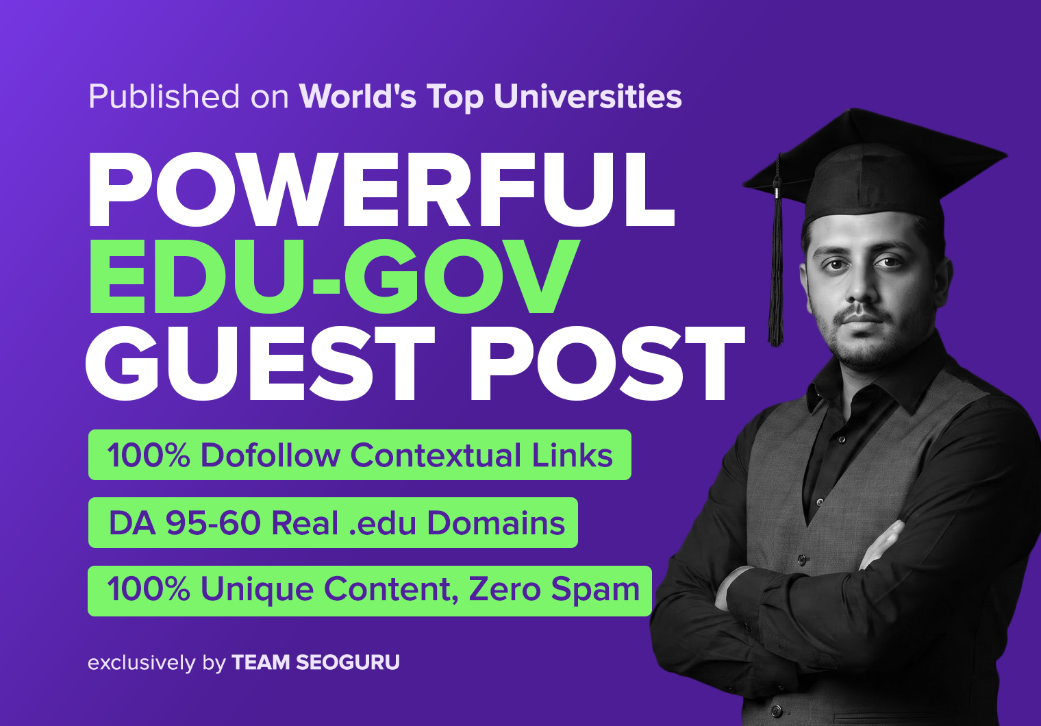 2 ???????????? Guest Posts on TOP Universities DA 95-60 DoFollow Links