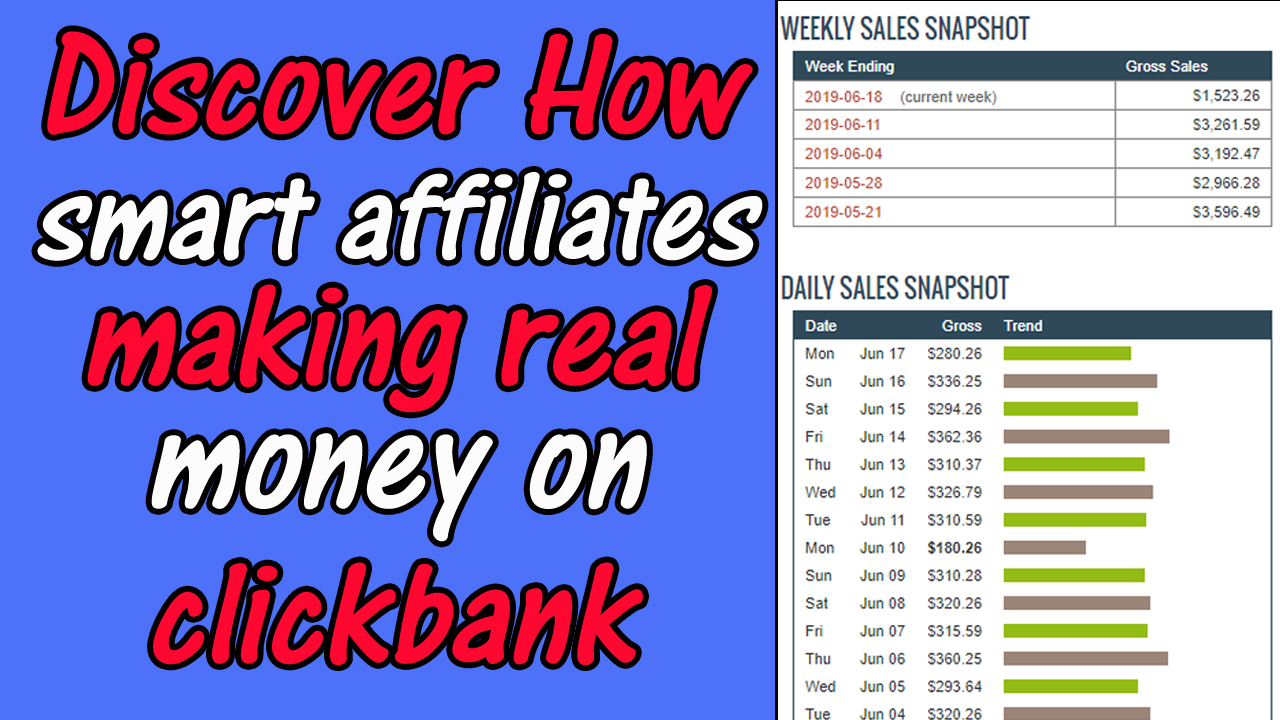 Show You How To Make 300$ Per Day With CLICKBANK