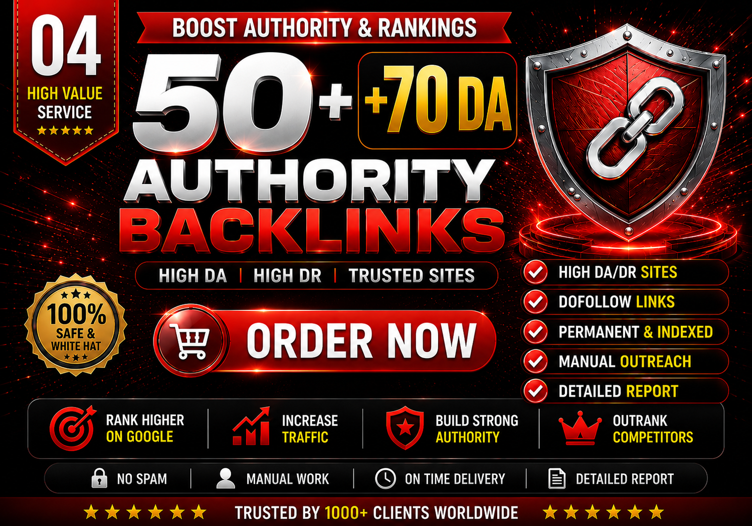 50 DA70+ PR9 Ultra High Authority DoFollow Backlinks ...