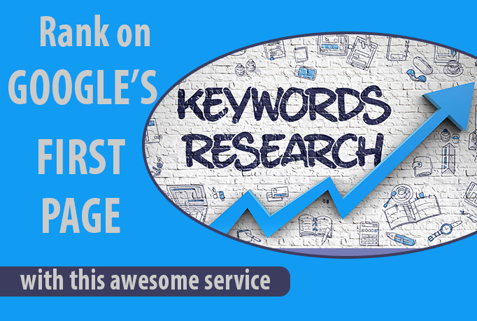 Rank on Google's first page with this awesome keyword research service