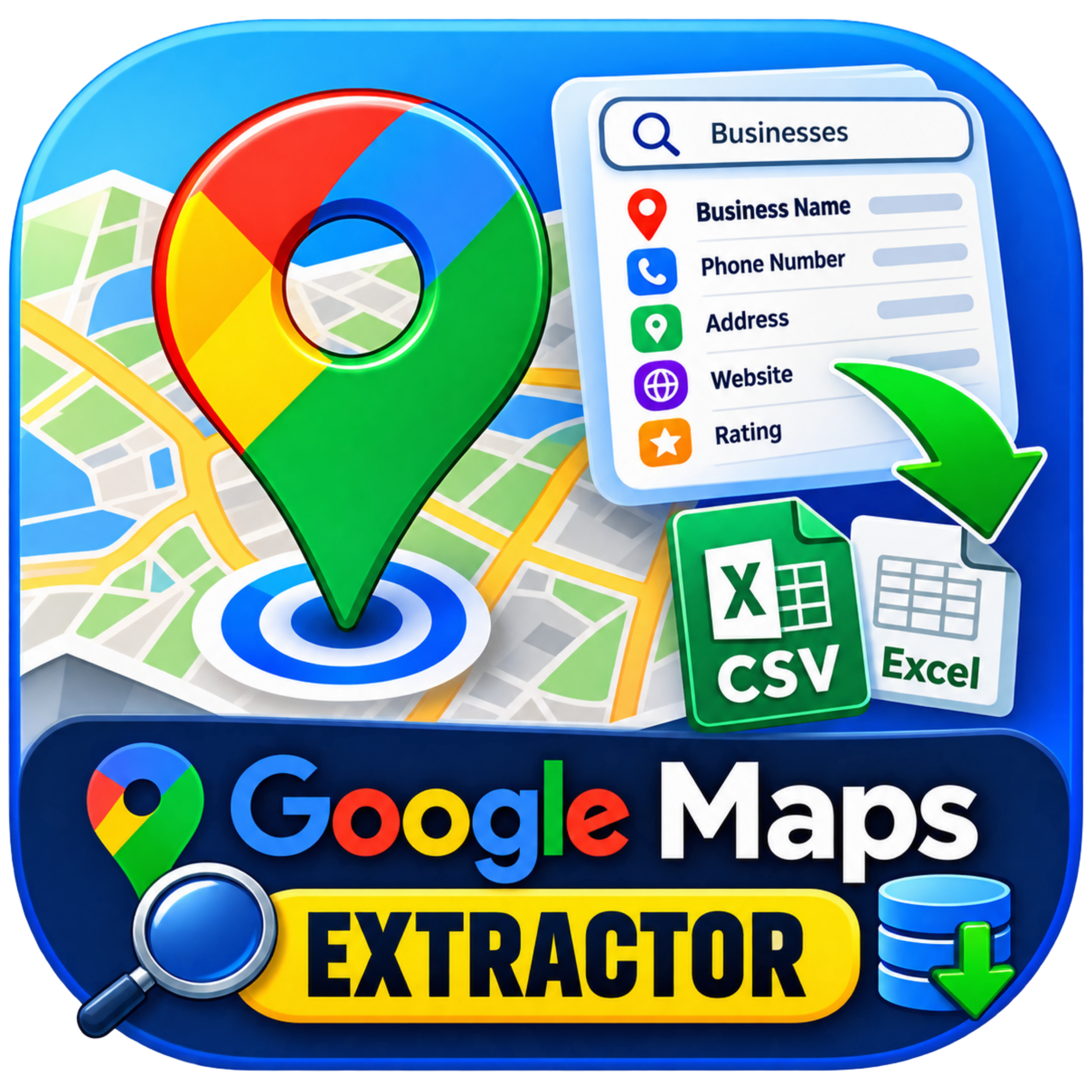 Google Maps Leads Extractor #1 Fastest Data Extractor