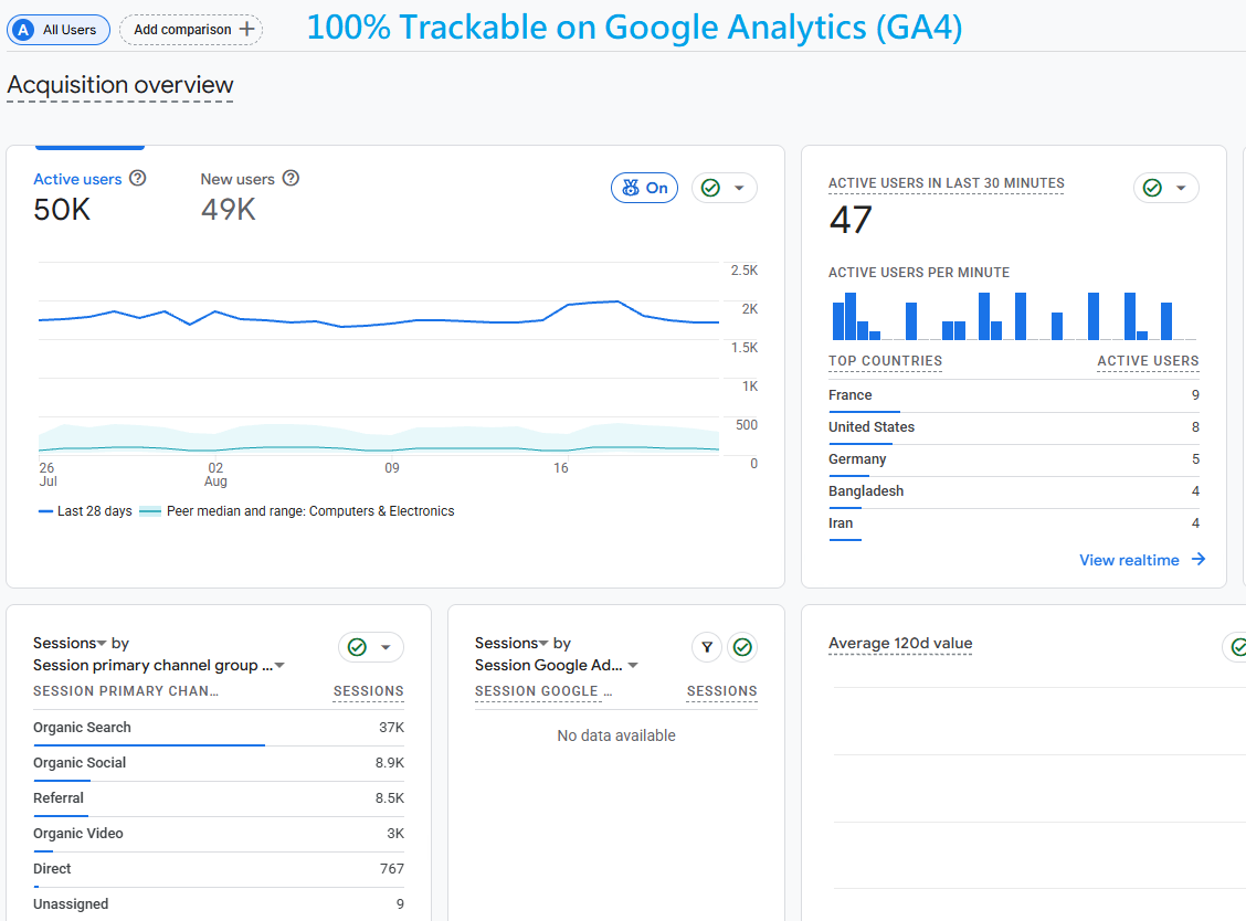 Drive 30,000 High Quality Keyword Targeted Website Traffic