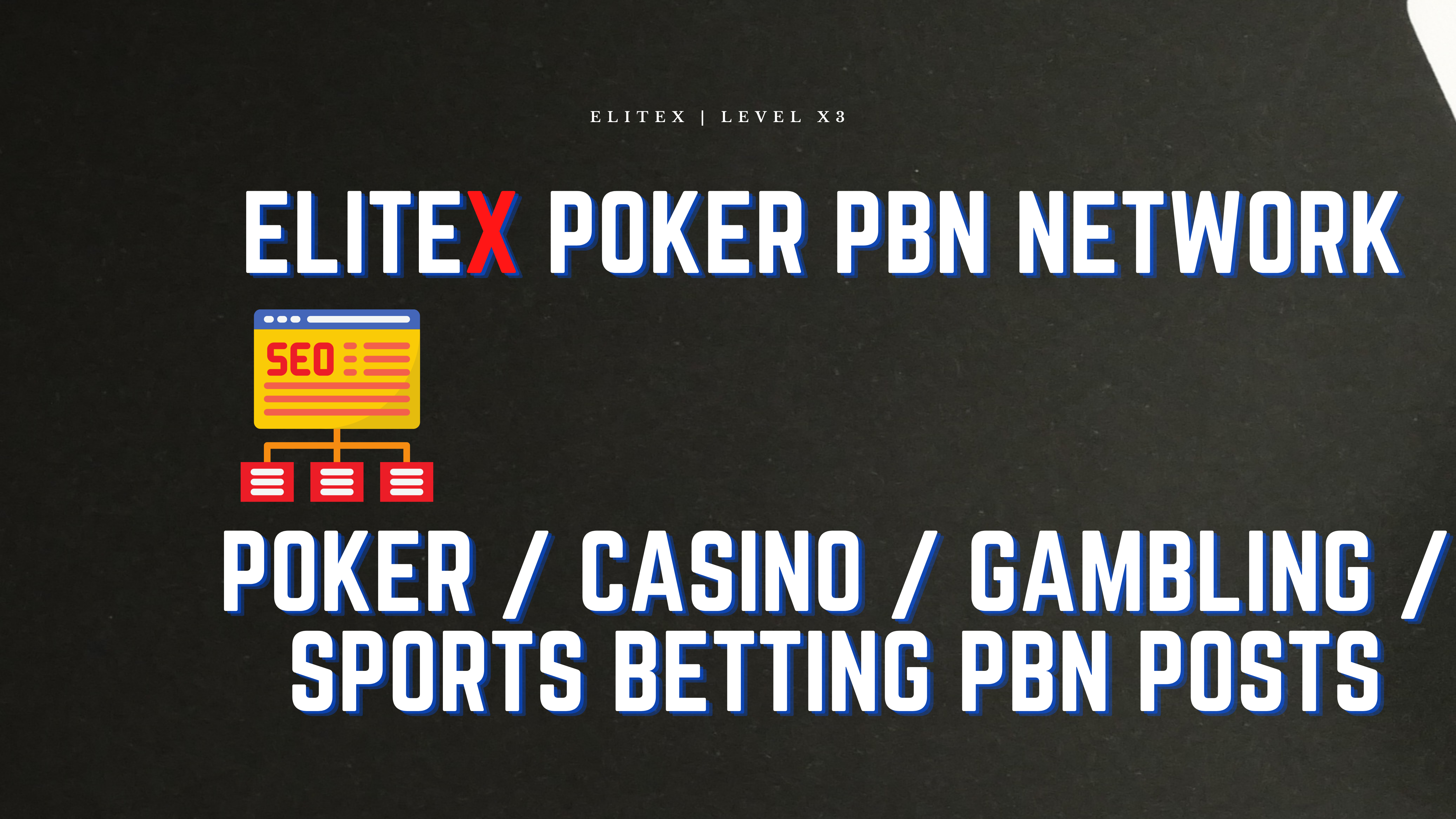 EliteX Poker PBN Network - 10 DoFollow NICHE Homepage PBN Articles