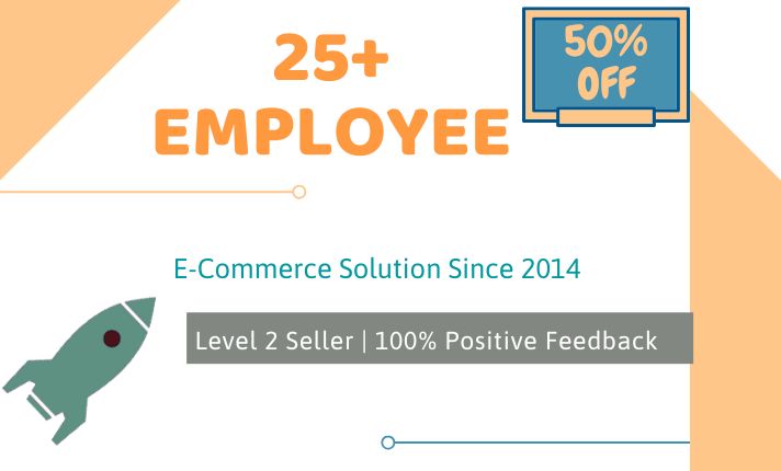 I will design a professional ecommerce website or online store superfast speed