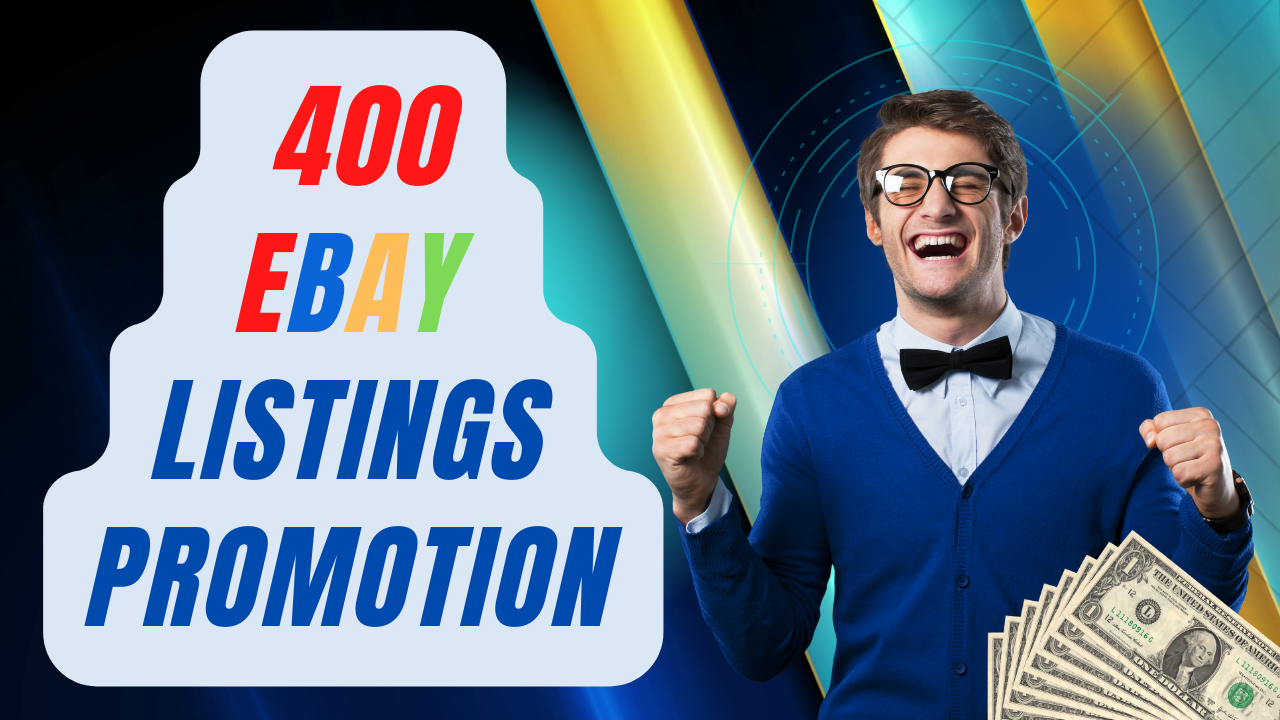 I will promote your ebay product listings