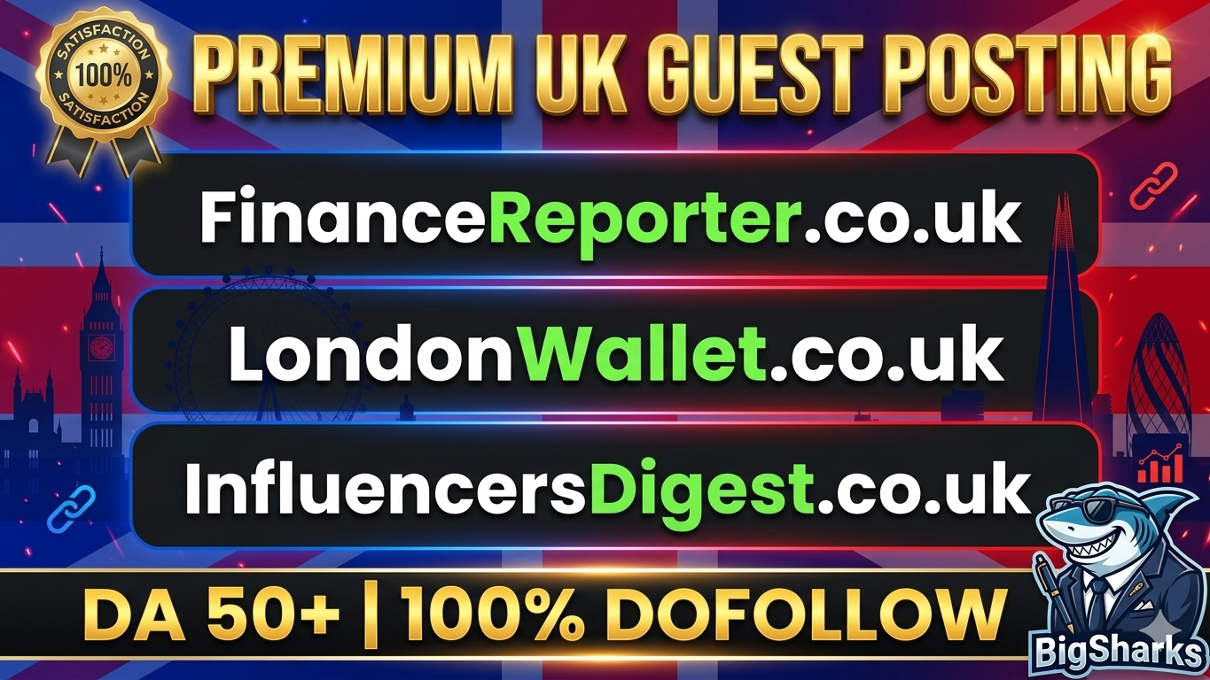 UK Guest Post on FinanceReporter.co.uk, LondonWallet.co.uk and InfluencersDigest.co.uk