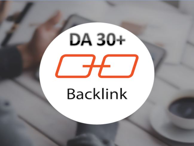 i will Provide DA 30+ (Domain Authority) Backlink 