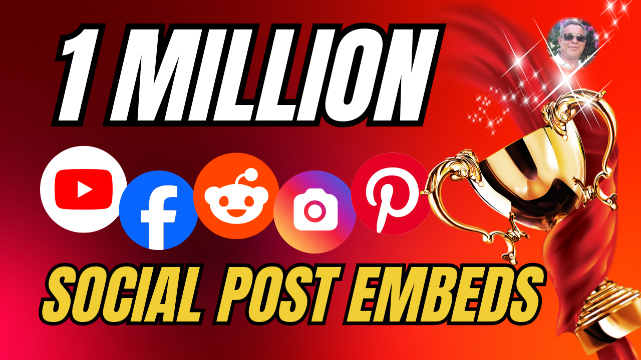 1 Million Soc Post Embeds And Backlinks