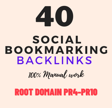 Manually Submit Your LINK/URL To 40 Social Bookmarking Sites