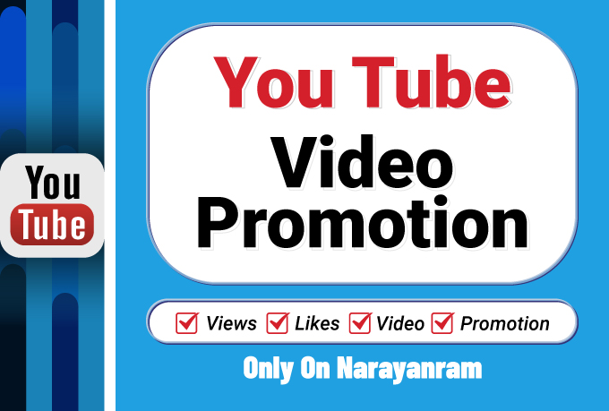 High Quality Social YouTube Video Promotion 5k