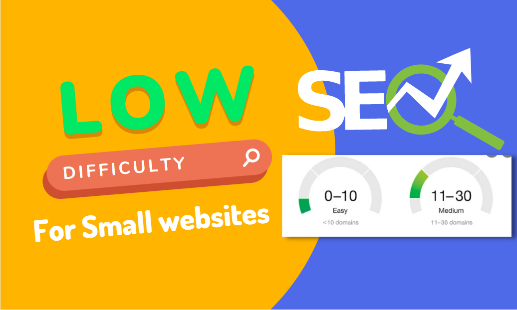 SEO - Low Difficulty keyword research for New Website...
