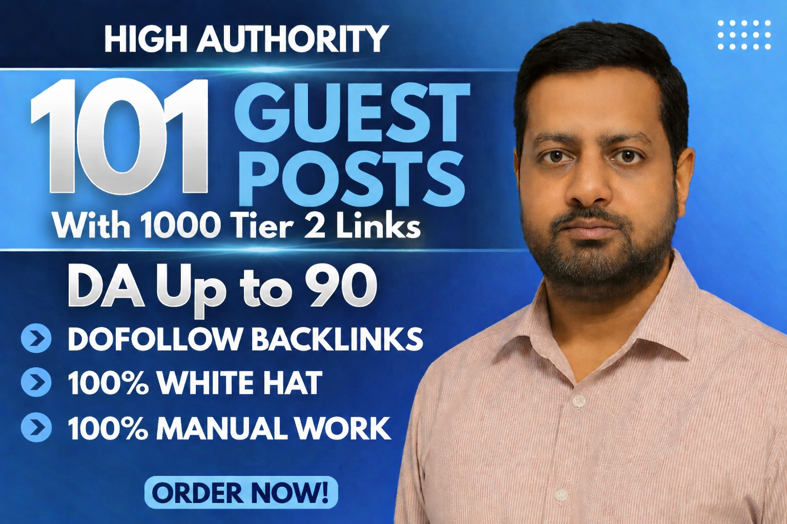 101 Powerful Do-follow Guest With Tier 2 | 1000 Comments backlinks