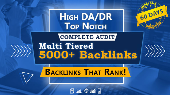 Rank your Website with 5000+ Multi Tiered SEO BACKLINKS