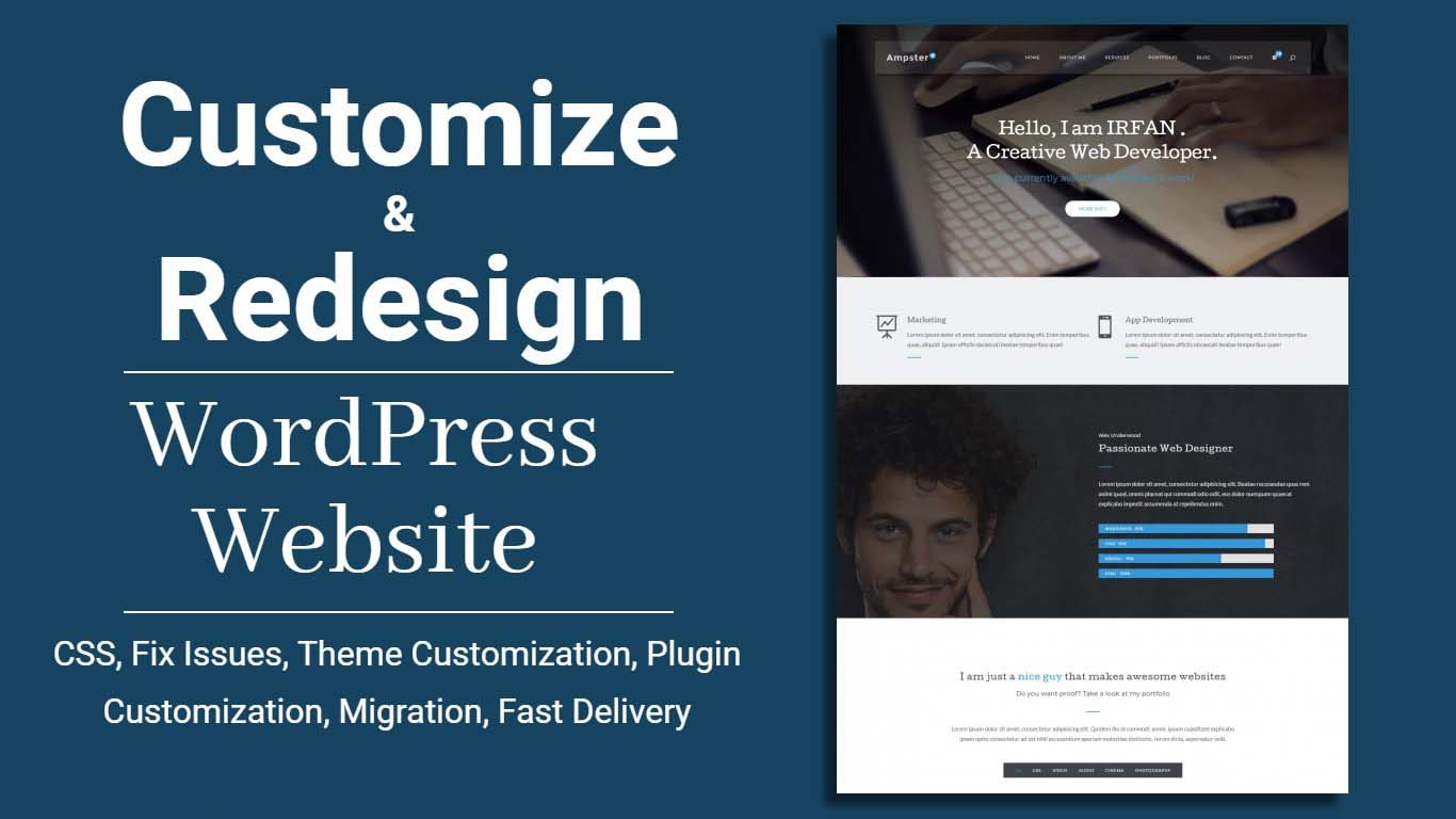 I will create, clone or duplicate wordpress website from figma to Elementor or Elementor pro