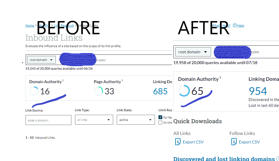 EXCLUSIVE - Will Boost your DA 60+ FAST