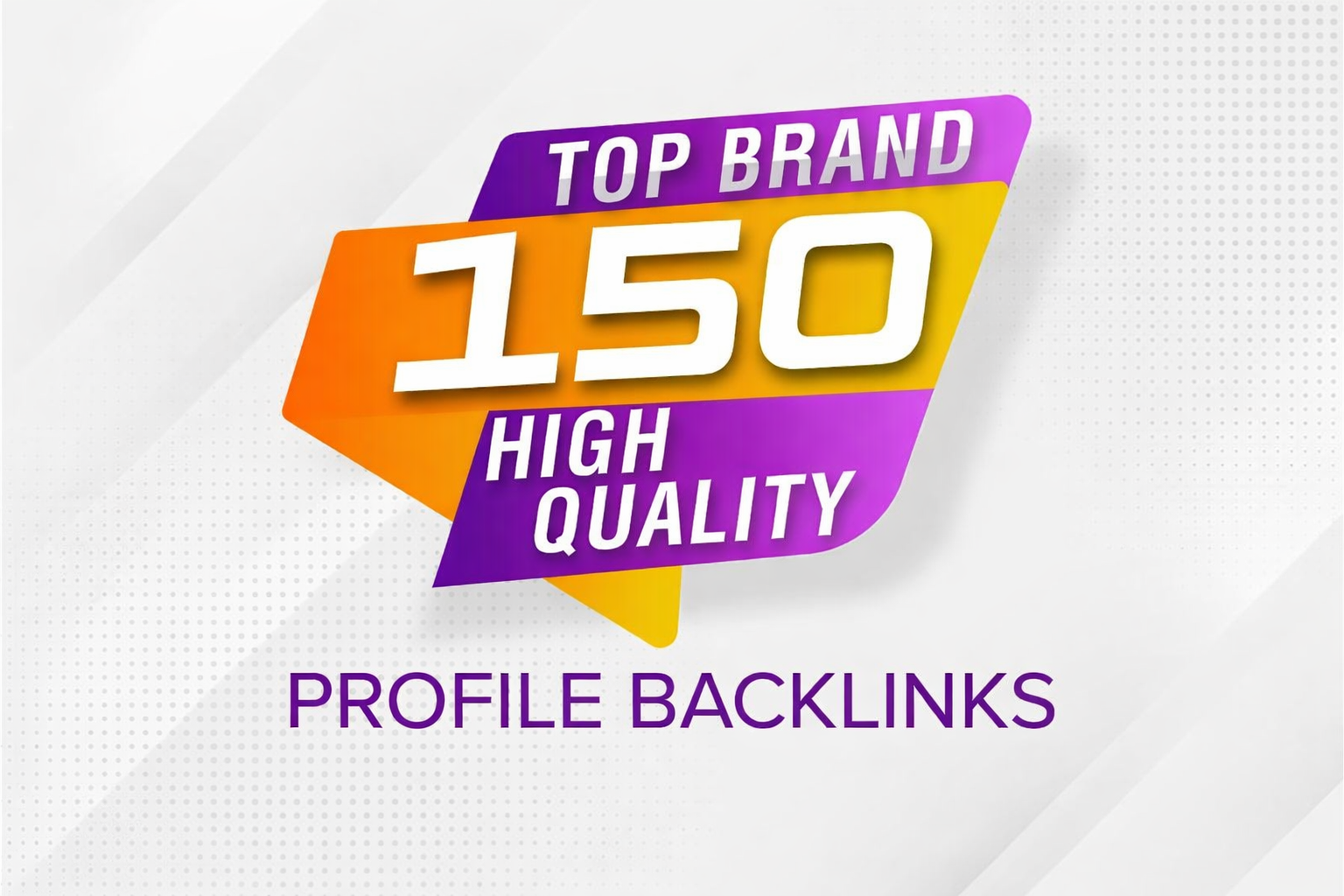 I will Skyrocket Your SEO with High Quality 150 Profile Backlinks!