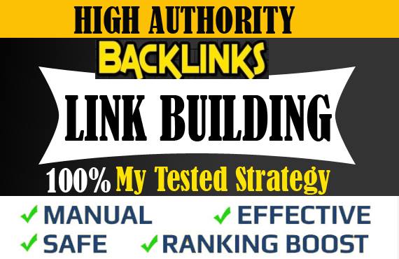 I will create 5 powerful high dofollow backlinks for off page seo