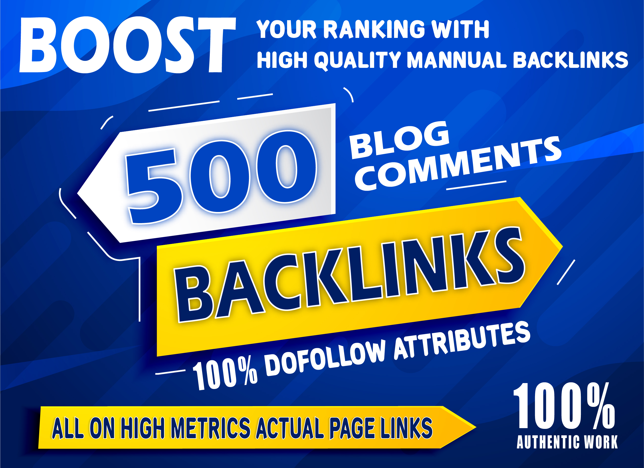 500 manually low obl blog comment backlinks