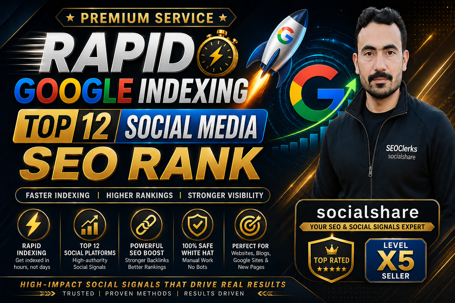 Rapid Google Indexing Top 12 Platform Social Media SE...