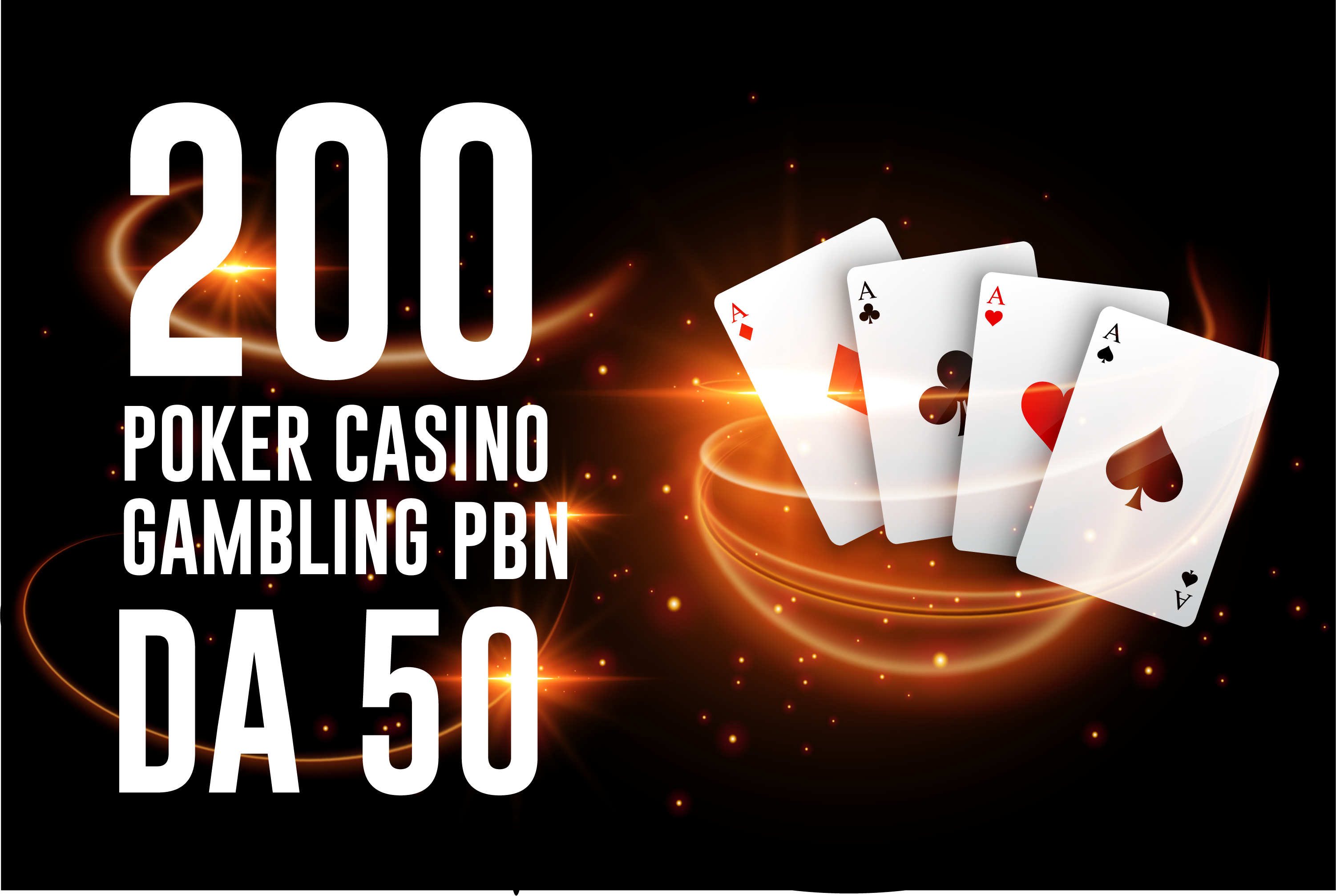 Do 200 Poker Casino Gambling PBN DA 50 Backlinks