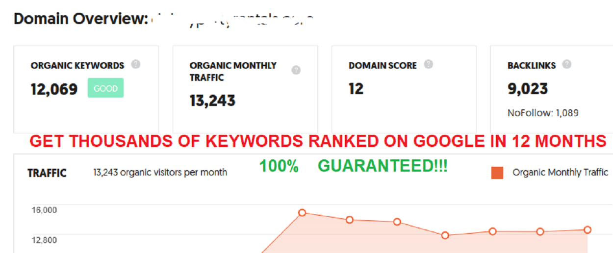Boost Ranking on Google in 2 Months