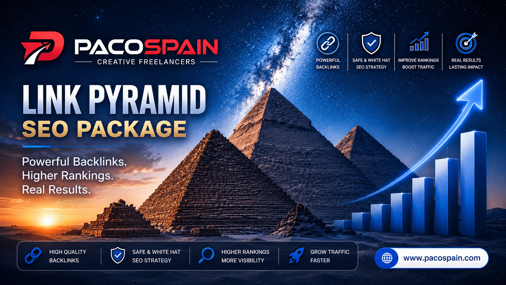 Pyramid SEO Link Building Service