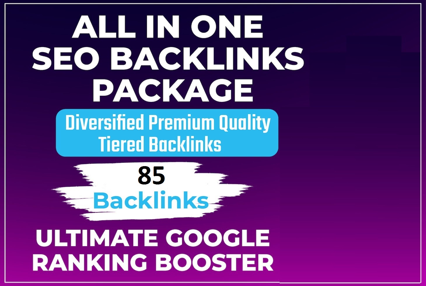 All IN One 85 UNIQUE PR-9 Safe SEO BackIinks on DA80+ sites to Boost Search Engine Results