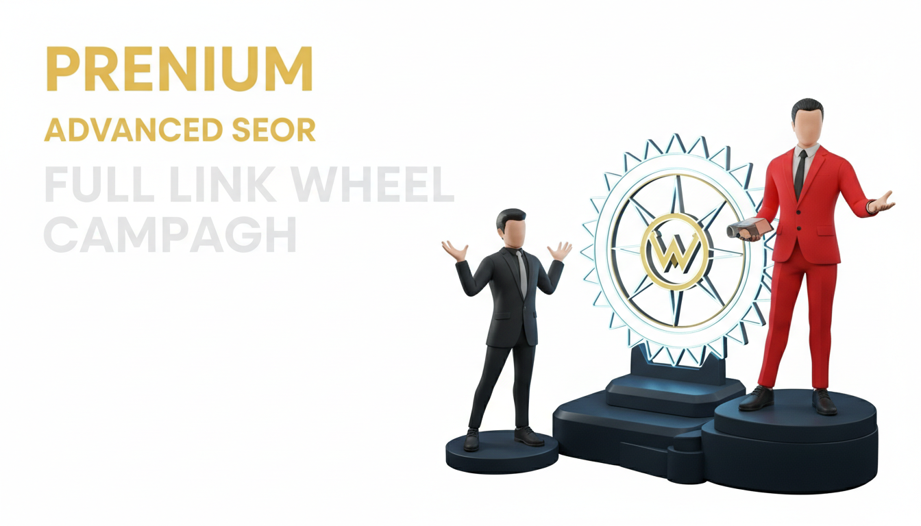 Premium Advanced SEO Full Link Wheel Campaign with 1,200+ Authority Links