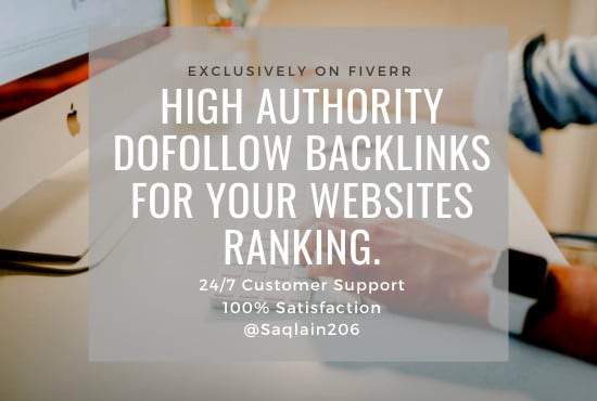 I will create 5 High authority Backlinks DA 70+