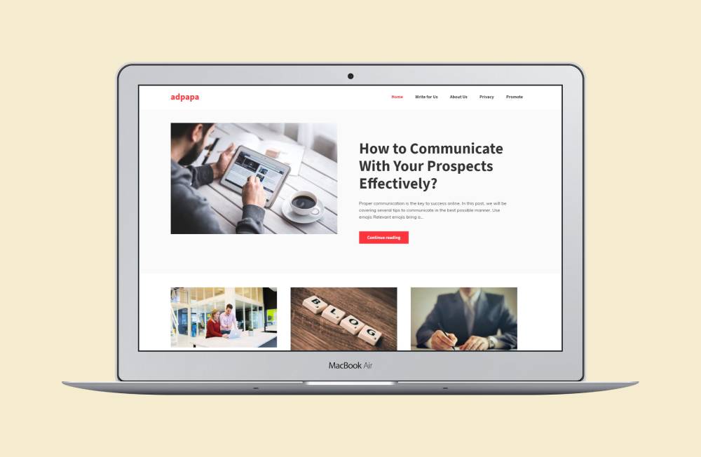 High quality, authoritative guest post website