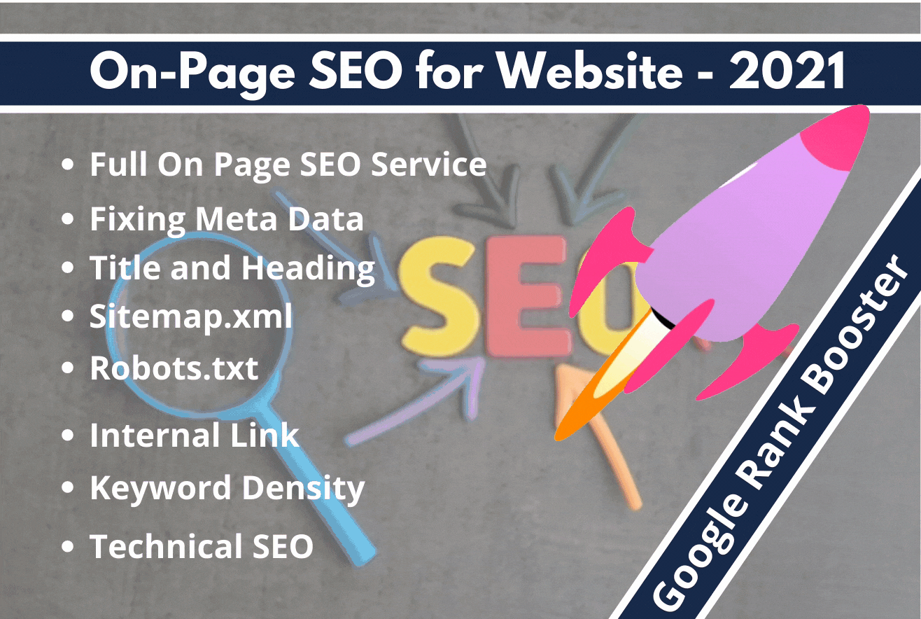 Rank On First Page by White Hat SEO Services - 3 Months SEO Service