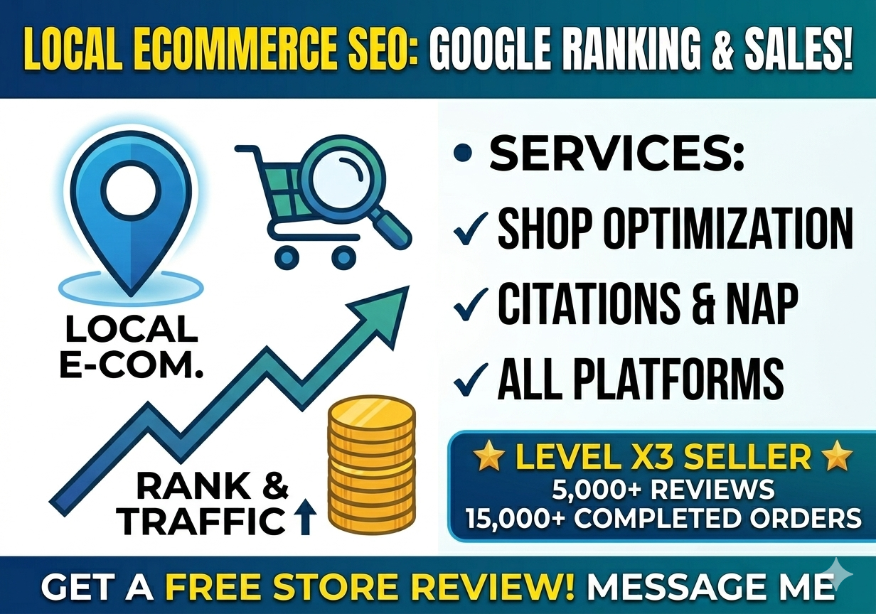 Local SEO for your WooCommerce, Shopify, or Laravel ecommerce website