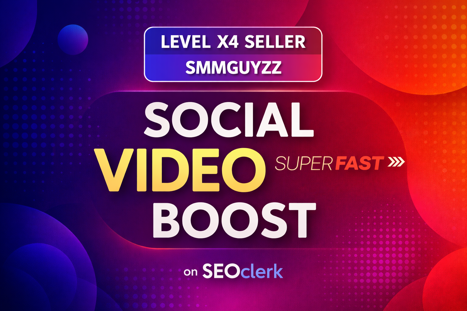 Fast Social Video Boost Real & Authentic Reach Acceleration