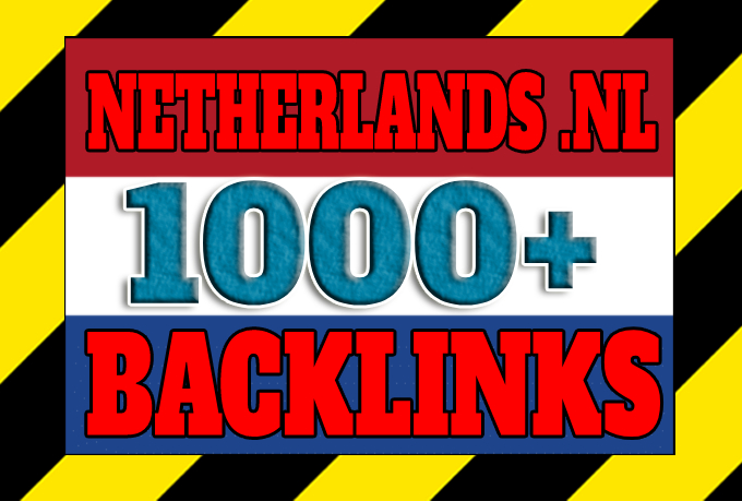 Get 1000+ Netherlands based backlinks from local NL domains